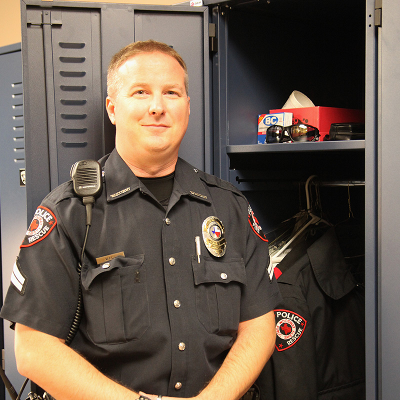 Personal Storage Lockers for Woodway Police Department