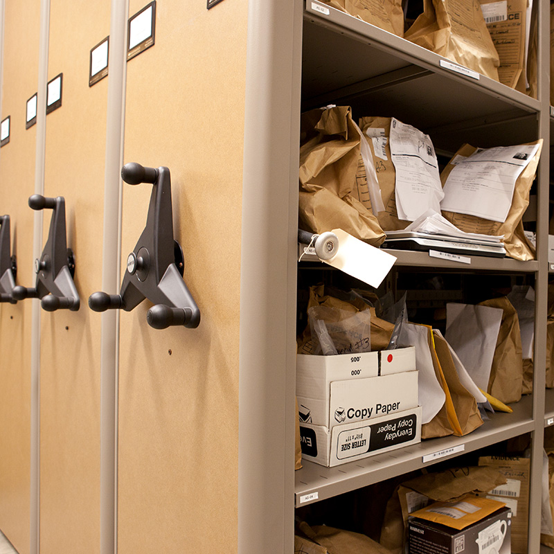 Evidence Storage a Challenge for Many Police and Sheriff Departments