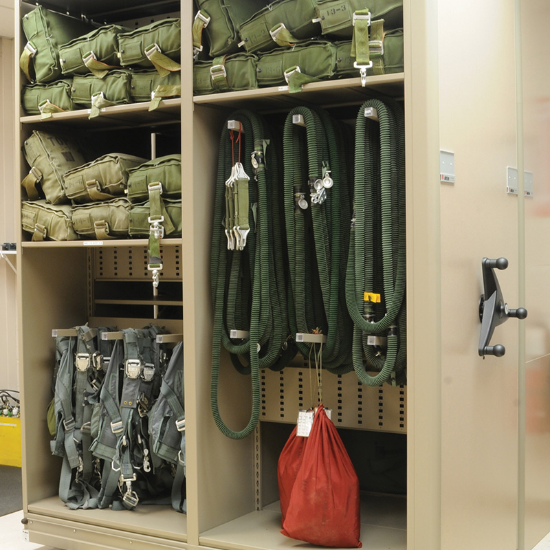 Tactical Gear Storage for Rapid Deployment